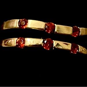 14k Garnet Ring 6.5